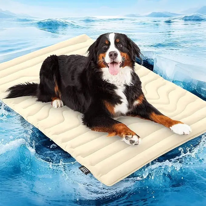 Pawinos™ Cooling Pet Mat for Dogs & Cats | Self-Cooling Summer Sleeping Pad