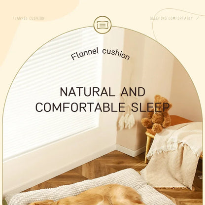 Pawinos™ Soft Fleece Pet Blanket – Washable Sleeping Mat for Dogs & Cats