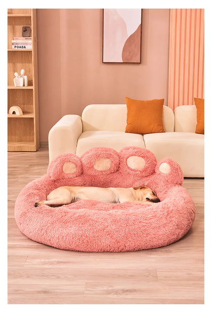 awinos™ Fluffy Plush Dog Bed – Cozy Washable Bed for Small, Medium & Large Dogs