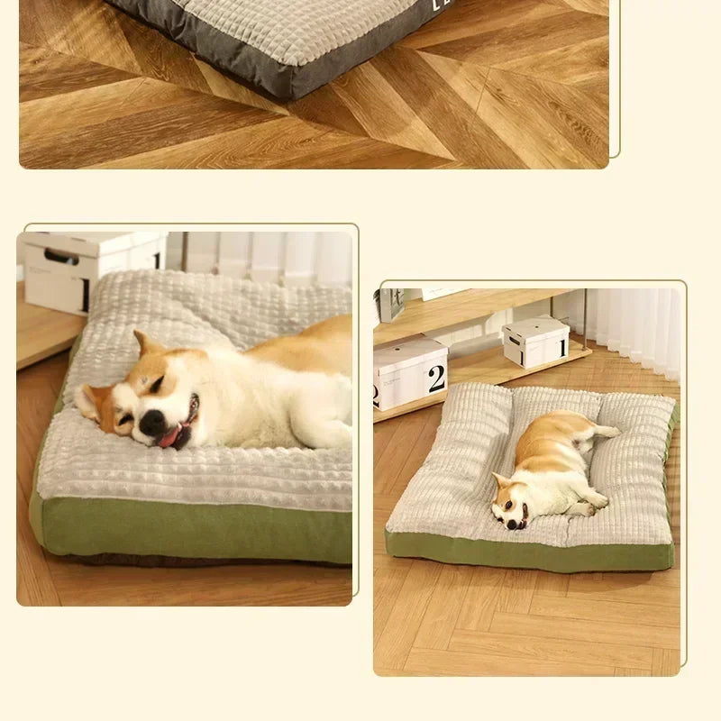 Pawinos™ Soft Fleece Pet Blanket – Washable Sleeping Mat for Dogs & Cats
