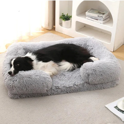 Pawinos™ Orthopedic Dog Sofa Bed – Luxury Plush Pet Bed for Small, Medium & Large Dogs