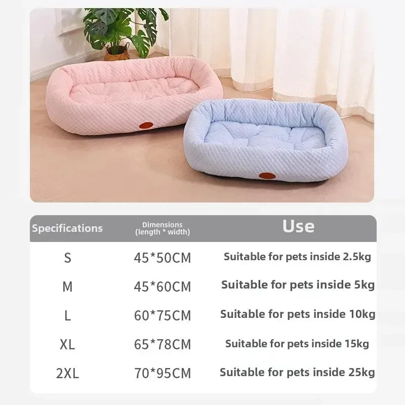 Pawinos™ Cooling Dog Bed – Breathable Pet Bed for Dogs & Cats