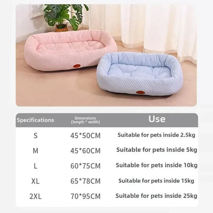 Pawinos™ Cooling Dog Bed – Breathable Pet Bed for Dogs & Cats