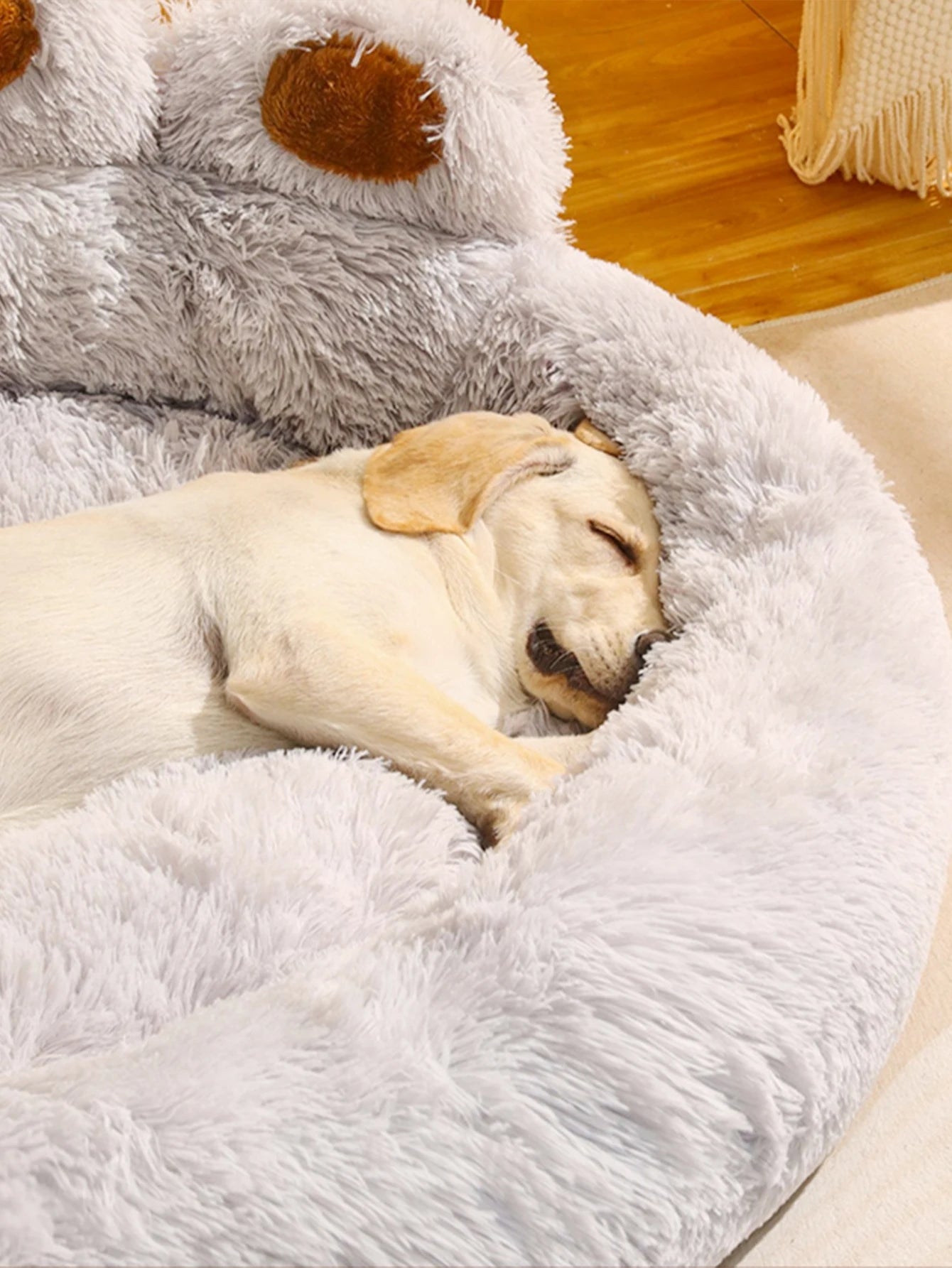 awinos™ Fluffy Plush Dog Bed – Cozy Washable Bed for Small, Medium & Large Dogs