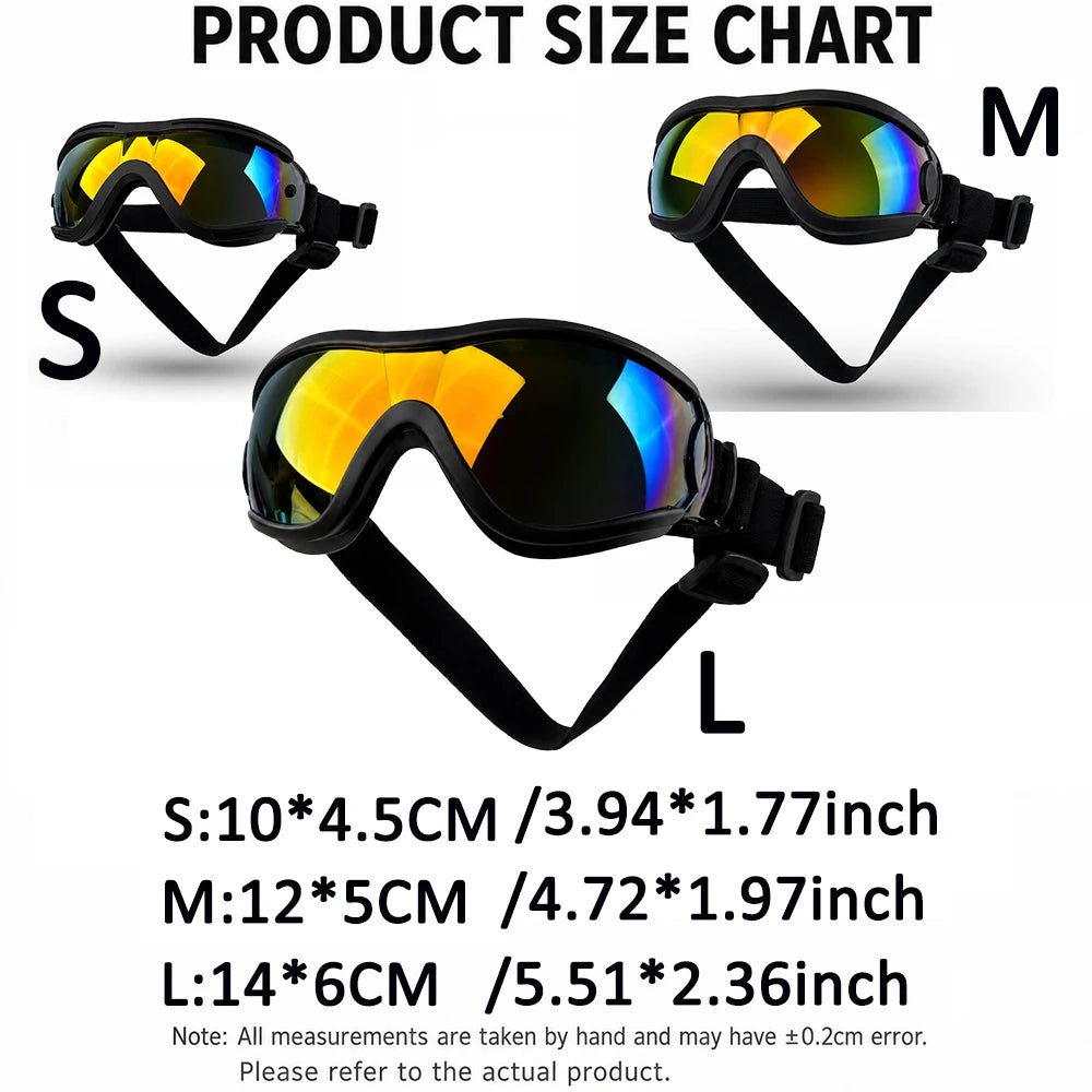 Pawinos™ UV Protection Dog Goggles – Sunglasses for Small & Medium Dogs