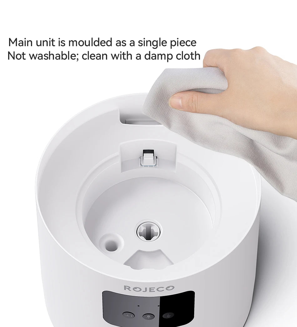 Pawinos™ Smart Automatic Pet Feeder – WiFi App-Controlled 4.5L Food Dispenser for Cats & Dogs