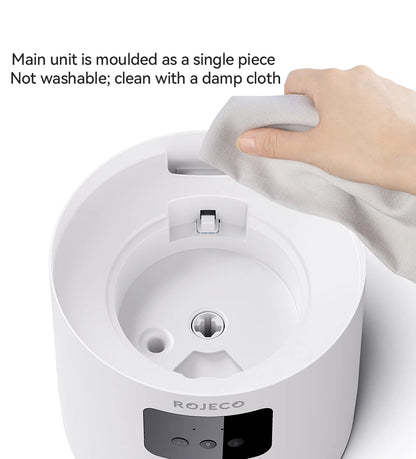 Pawinos™ Smart Automatic Pet Feeder – WiFi App-Controlled 4.5L Food Dispenser for Cats & Dogs
