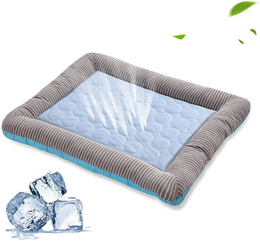 Pawinos™ Cooling Pet Mat – Breathable Summer Bed for Dogs & Cats