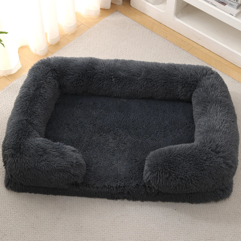 Pawinos™ Orthopedic Dog Sofa Bed – Luxury Plush Pet Bed for Small, Medium & Large Dogs