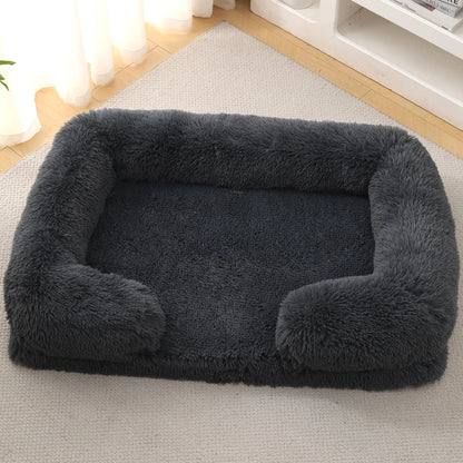 Pawinos™ Orthopedic Dog Sofa Bed – Luxury Plush Pet Bed for Small, Medium & Large Dogs