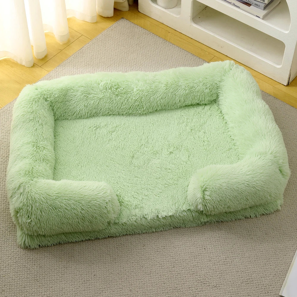 Pawinos™ Orthopedic Dog Sofa Bed – Luxury Plush Pet Bed for Small, Medium & Large Dogs