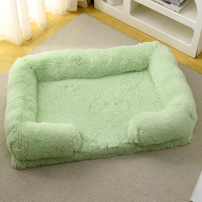 Pawinos™ Orthopedic Dog Sofa Bed – Luxury Plush Pet Bed for Small, Medium & Large Dogs