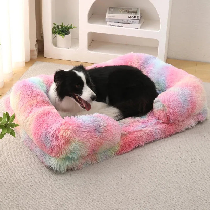 Pawinos™ Orthopedic Dog Sofa Bed – Luxury Plush Pet Bed for Small, Medium & Large Dogs