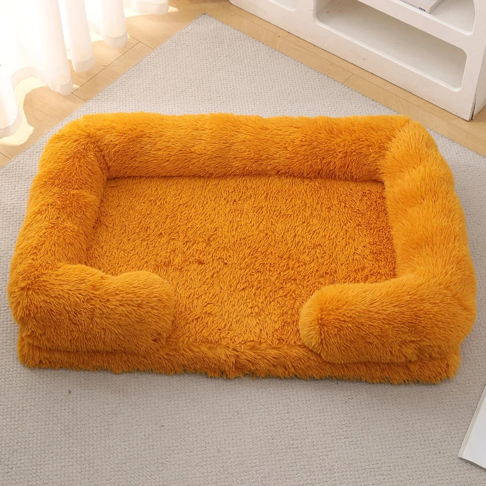 Pawinos™ Orthopedic Dog Sofa Bed – Luxury Plush Pet Bed for Small, Medium & Large Dogs