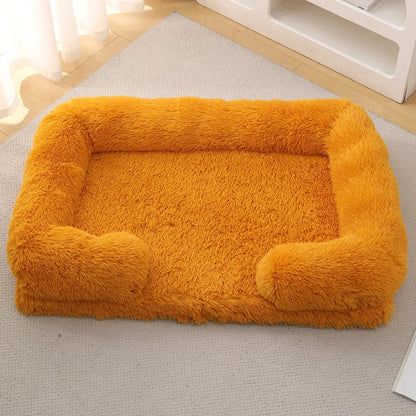 Pawinos™ Orthopedic Dog Sofa Bed – Luxury Plush Pet Bed for Small, Medium & Large Dogs