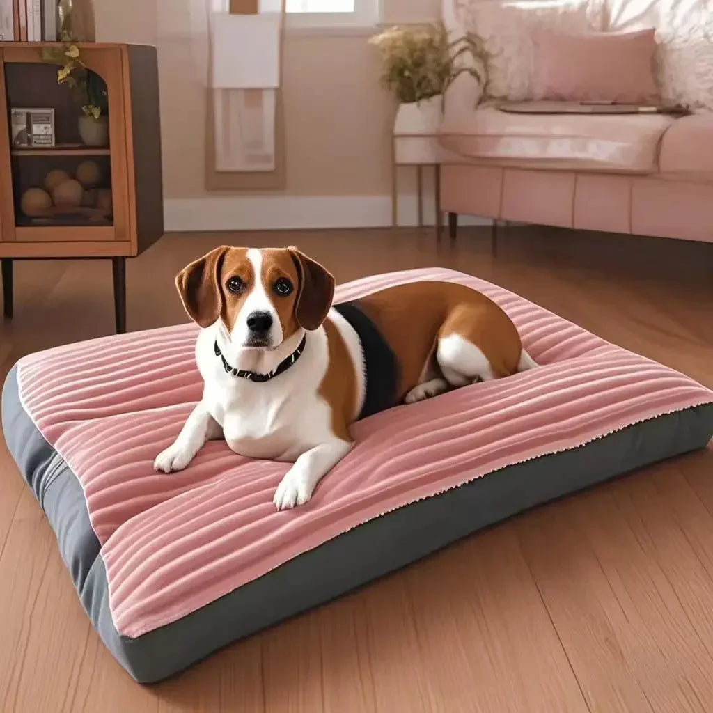 Pawinos™ Soft Fleece Pet Blanket – Washable Sleeping Mat for Dogs & Cats