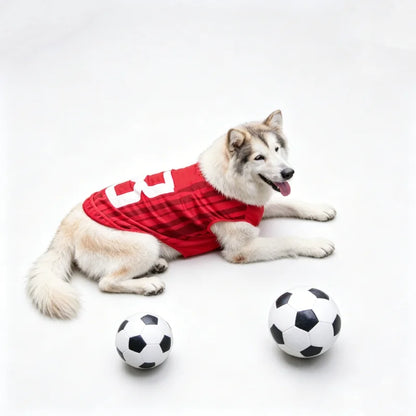 Pawinos™ Sport Team Dog Jersey – Breathable Mesh Shirt for Small & Medium Dogs