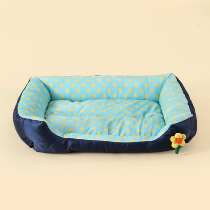 Pawinos™ Plush Dog Sofa Bed – Washable Cozy Pet Bed for Medium & Large Dogs