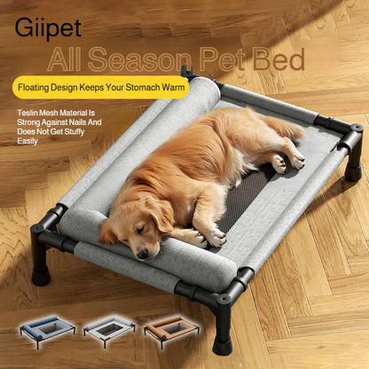 Pawinos™ Elevated Cooling Dog Bed – Breathable Raised Mesh Bed for Small & Medium Dogs
