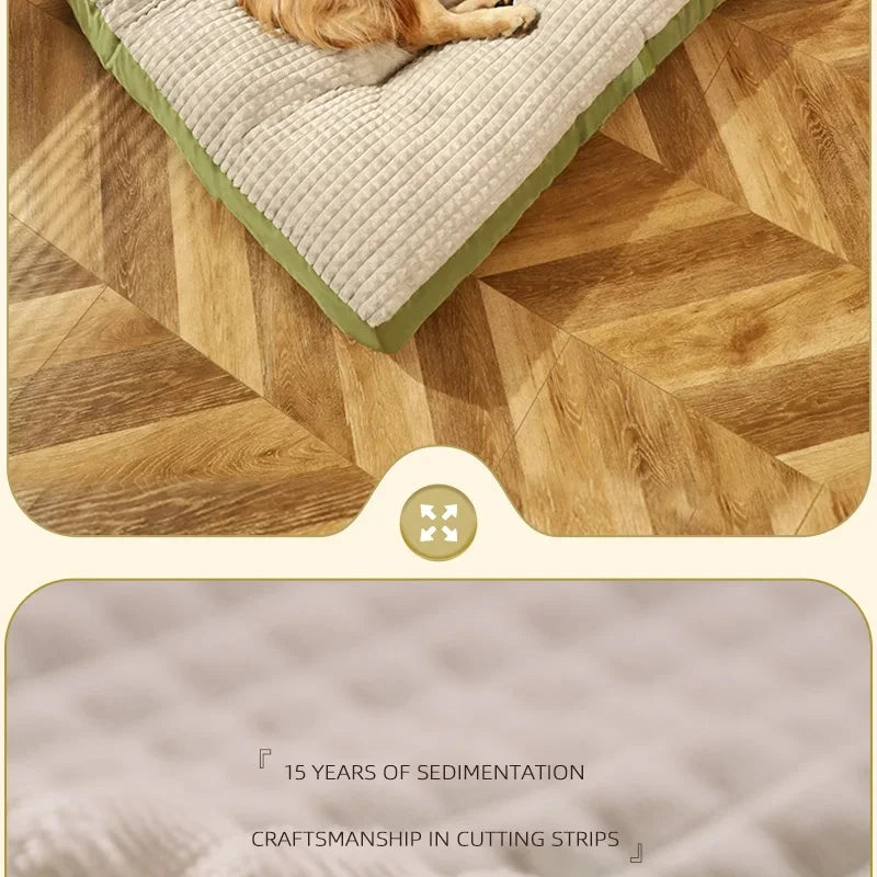 Pawinos™ Soft Fleece Pet Blanket – Washable Sleeping Mat for Dogs & Cats