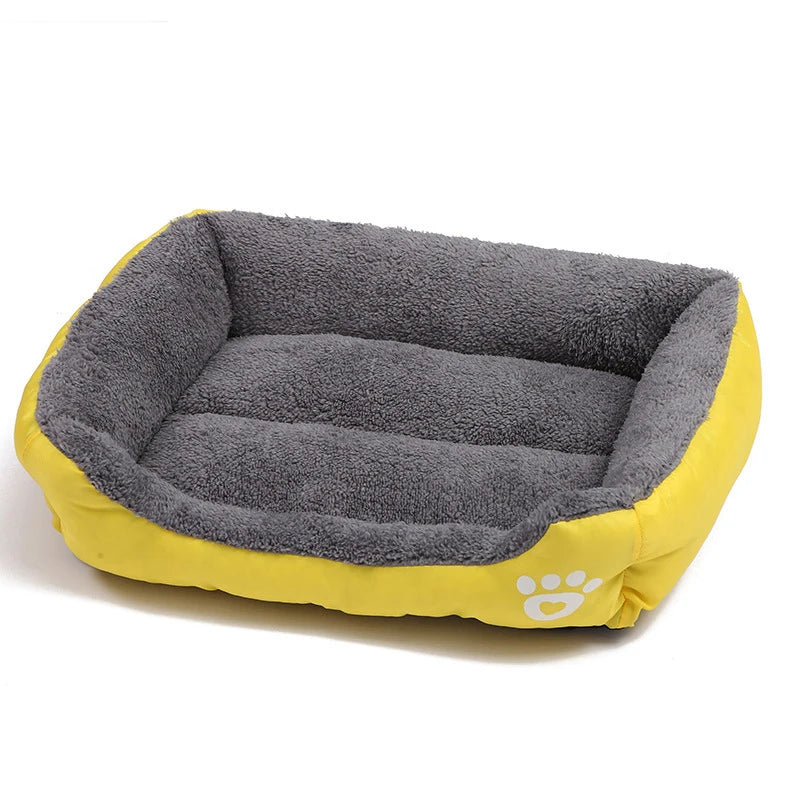 Pawinos™ Plush Dog Sofa Bed – Washable Cozy Pet Bed for Medium & Large Dogs