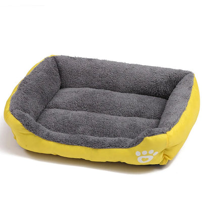 Pawinos™ Plush Dog Sofa Bed – Washable Cozy Pet Bed for Medium & Large Dogs