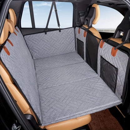 Pawinos™ Waterproof Dog Car Seat Cover – Scratch-Resistant Hammock for Cars & SUVs