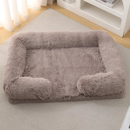 Pawinos™ Orthopedic Dog Sofa Bed – Luxury Plush Pet Bed for Small, Medium & Large Dogs