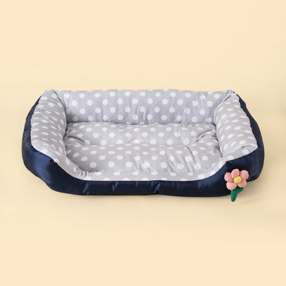 Pawinos™ Plush Dog Sofa Bed – Washable Cozy Pet Bed for Medium & Large Dogs