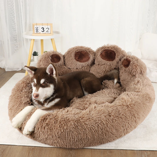 awinos™ Fluffy Plush Dog Bed – Cozy Washable Bed for Small, Medium & Large Dogs