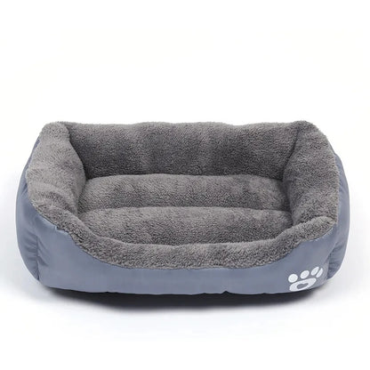 Pawinos™ Plush Dog Sofa Bed – Washable Cozy Pet Bed for Medium & Large Dogs