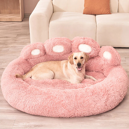 awinos™ Fluffy Plush Dog Bed – Cozy Washable Bed for Small, Medium & Large Dogs