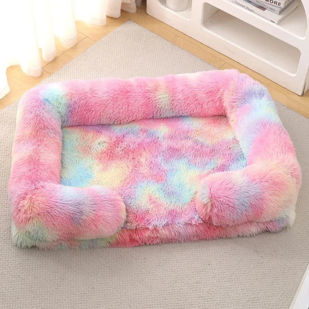 Pawinos™ Orthopedic Dog Sofa Bed – Luxury Plush Pet Bed for Small, Medium & Large Dogs