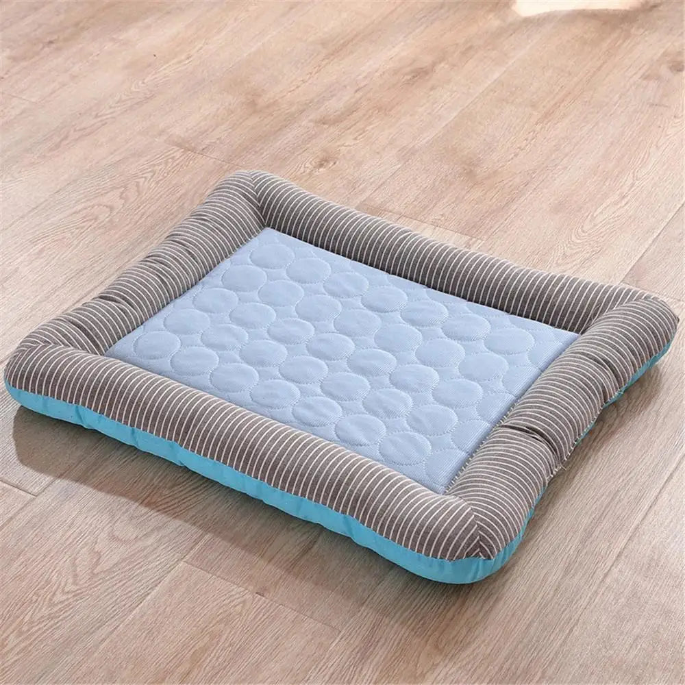 Pawinos™ Cooling Pet Mat – Breathable Summer Bed for Dogs & Cats