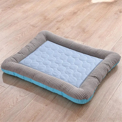 Pawinos™ Cooling Pet Mat – Breathable Summer Bed for Dogs & Cats
