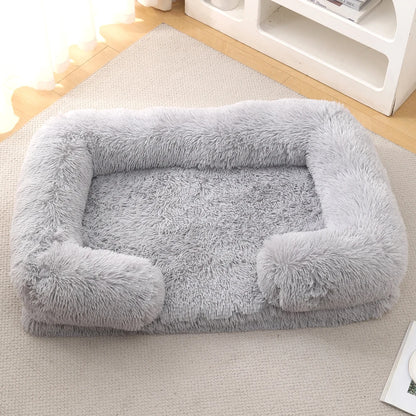 Pawinos™ Orthopedic Dog Sofa Bed – Luxury Plush Pet Bed for Small, Medium & Large Dogs
