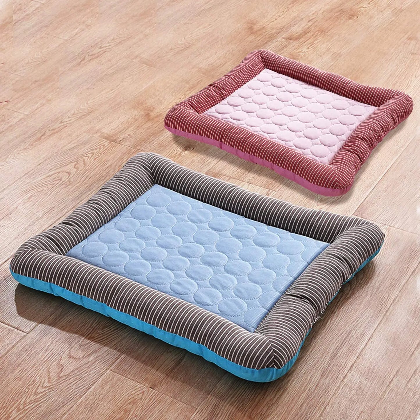 Pawinos™ Cooling Pet Mat – Breathable Summer Bed for Dogs & Cats